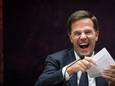 Premier Mark Rutte tijdens een debat in de Tweede Kamer in 2015.