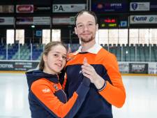 Op het ijs kunnen Nederland en Rusland prima samen, zo bewijzen Dmitry en Nika: ‘Ze is echt een waaghals’