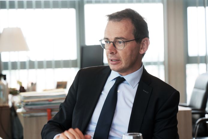 Minister van Volksgezondheid Wouter Beke (CD&V) stelde het jaarrapport van het Centrum voor Kankeropsporing voor.
