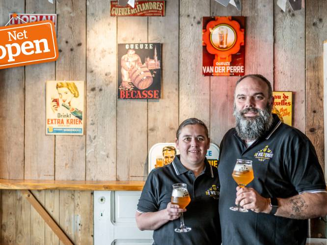 NET OPEN. Kim en Tim delen passie voor speciaalbieren met opening café De Wildeman: “Zelfs eigen glazen met logo laten maken”