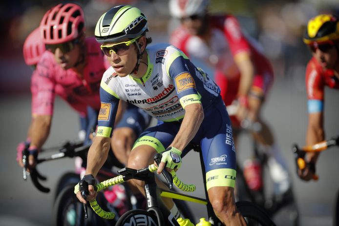 Louis Meintjes in de Ronde van Frankrijk.