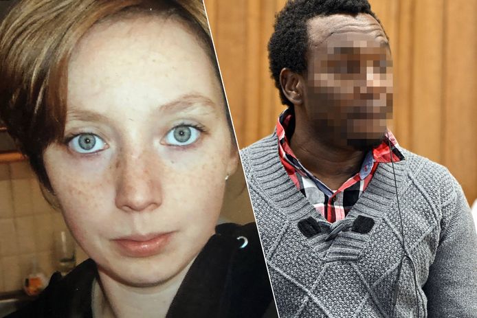 Slachtoffer Sofie Michiels en beschuldigde Hasmiou Diallo.