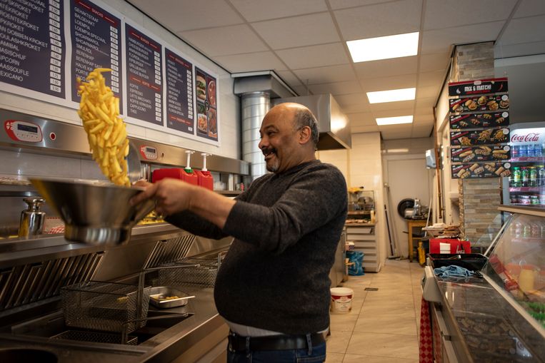 “Het is zo mooi om te zien dat de buurt me niet is vergeten.”

 Beeld Lin Woldendorp