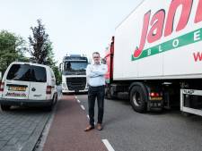 Trucker Jan voorspelt ‘groot drama’ bij versmalling Groenloseweg, vrees dat bus straks moet omrijden