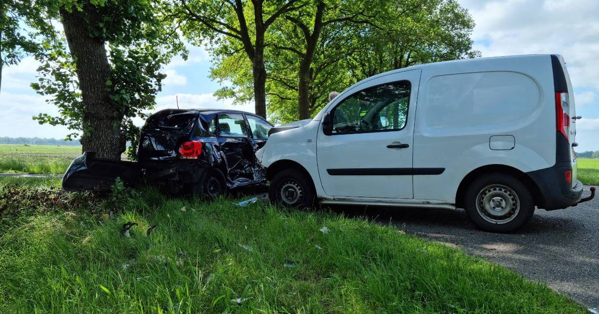 Zwaargewonde bij ongeluk in Nieuwleusen.