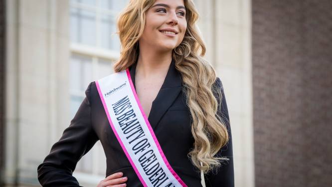 Sammy (19) uit Heerde is Miss Beauty of Gelderland en die titel smaakt naar meer
