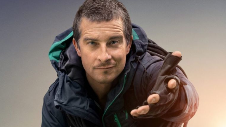 De bekende Britse avonturier Bear Grylls. Beeld Netflix
