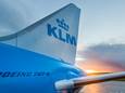 Een toestel van KLM