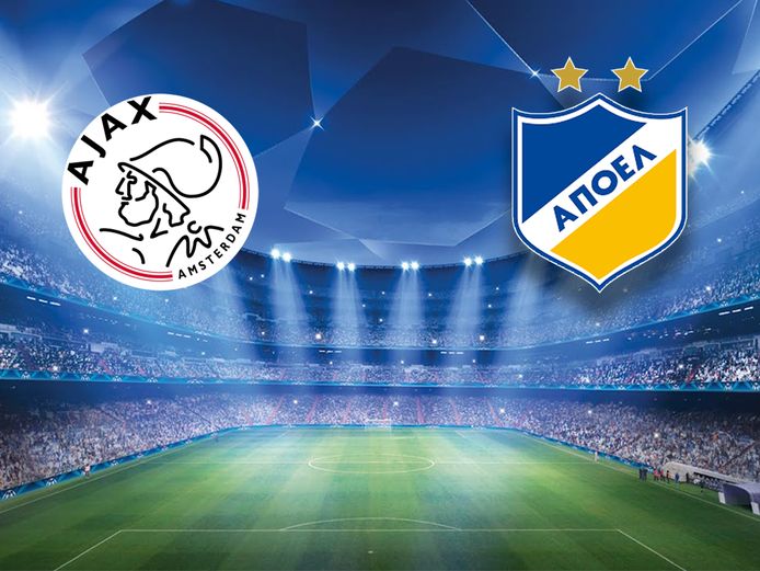 Ajax tegen APOEL Nicosia