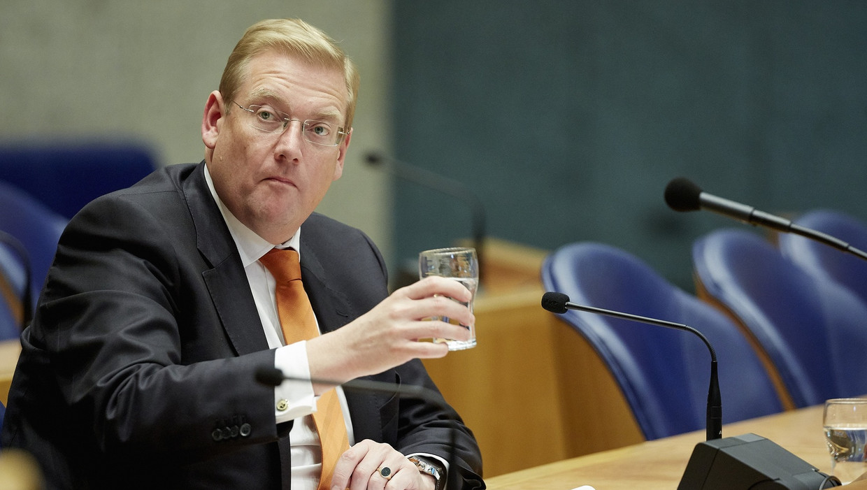 Ard van der Steur, minister van V&J Beeld anp