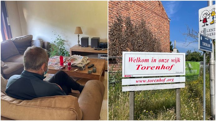 Zus Rina sloot op de Waregemse wijk Torenhof enkele jaren haar broer Kurt op in zijn eigen kamer.