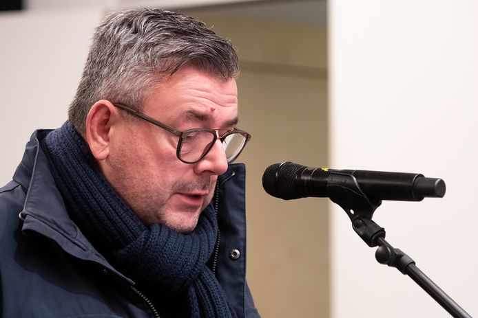 Jan Montreuil maandagavond op de gemeenteraad in Hoeilaart.