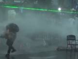 Traangas ingezet tijdens demonstraties tegen omstreden wet