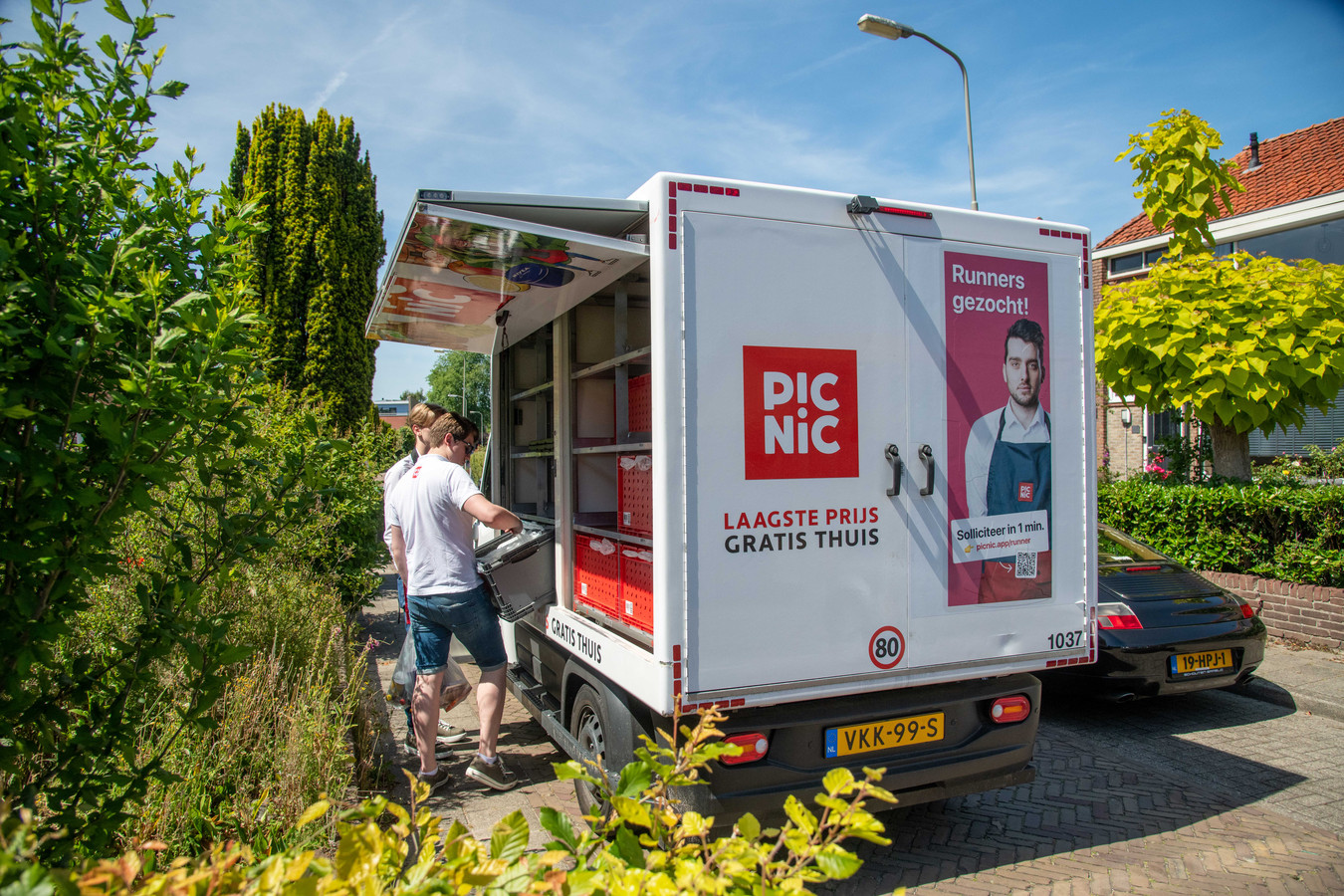 Online supermarkt Picnic komt naar Kop van Overijssel hier rijden de wagentjes straks rond