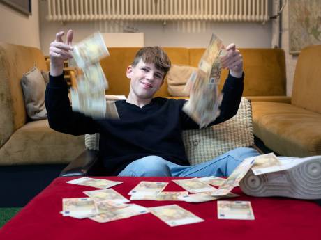 ‘Turbo Ties’ (14) uit Nijmegen wil miljarden gaan verdienen; en daarom is hij nu al ondernemer