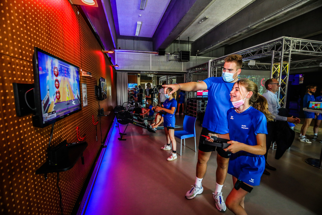 Gamen én sporten tegelijk, dat kan vanaf nu in de unieke ‘sportscube