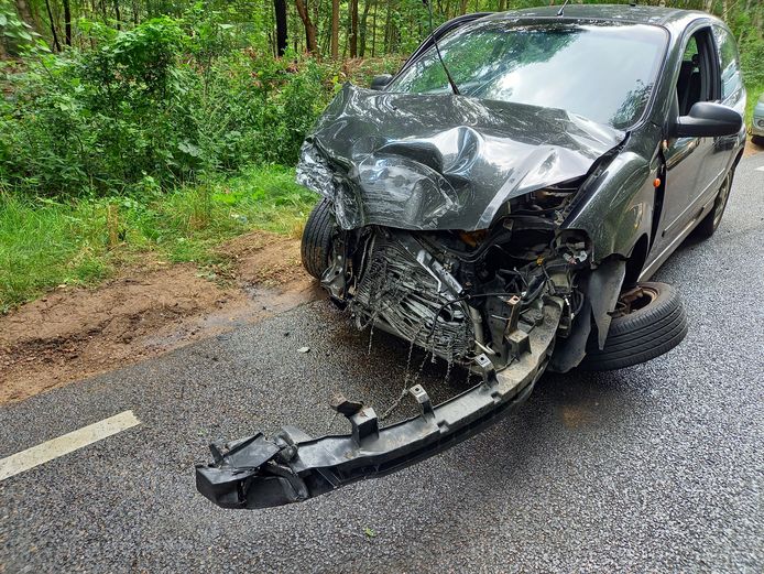 Eén van de auto's in Heilig Landstichting.