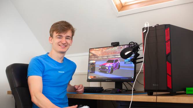 Tim (17) uit Vriezenveen is een van de beste Rocket League-gamers van de wereld