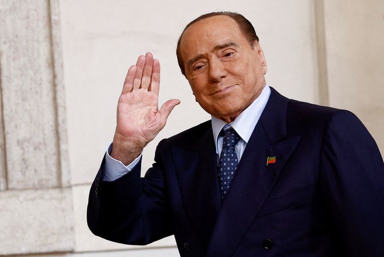 Il leader di Forza Italia ed ex presidente del Consiglio Silvio Berlusconi.  Immagine gentilmente concessa da REUTERS