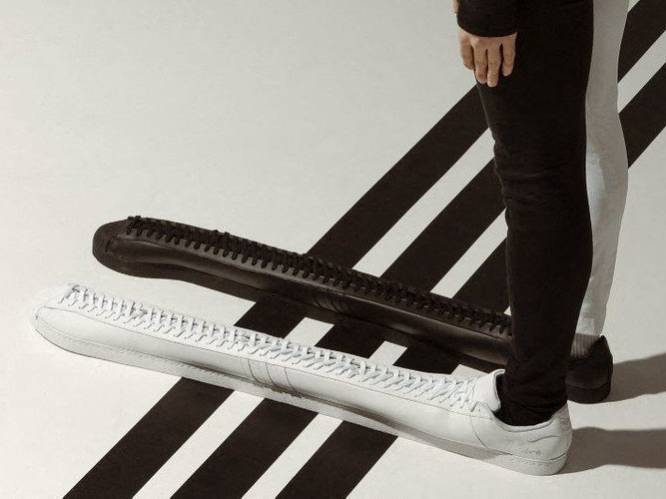 Adidas lanceert langste sneakers ooit