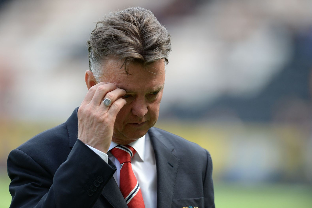 Louis van Gaal. Beeld afp