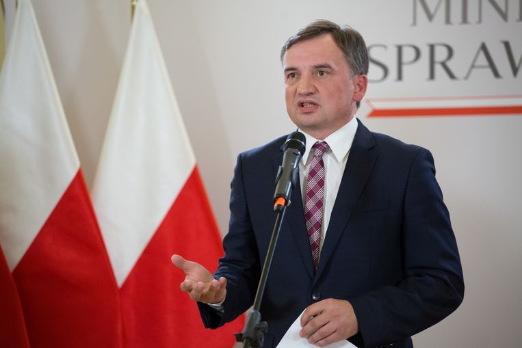 Minister Zbigniew Ziobro. Beeld REUTERS