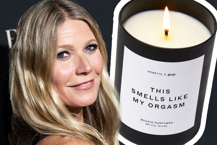 Gwyneth Paltrow verkoopt sinds vorig jaar een kaars die naar haar orgasme ruikt.