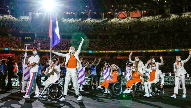 Bekijk hier de fraaiste foto's van de openingsceremonie van de Paralympische Spelen