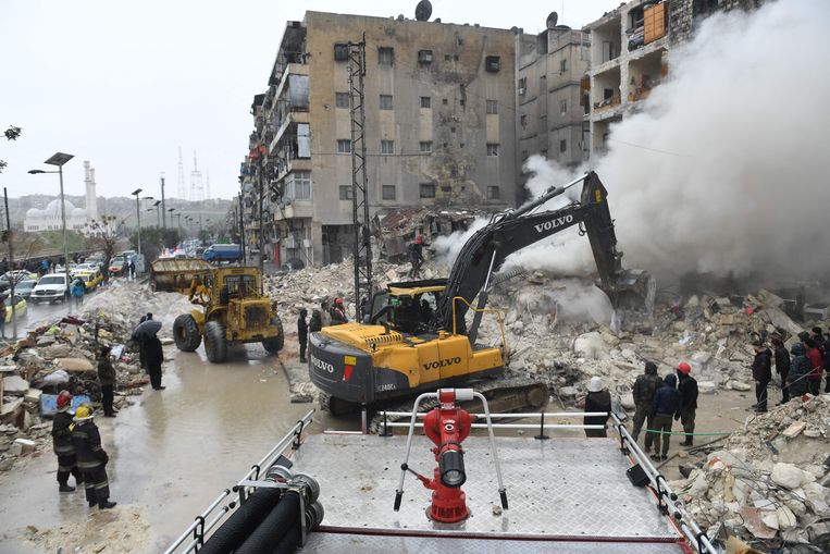 Aleppo, Syrië. Beeld AFP