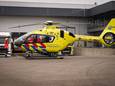 Een traumaheli landde om het ambulancepersoneel te ondersteunen in Helmond.