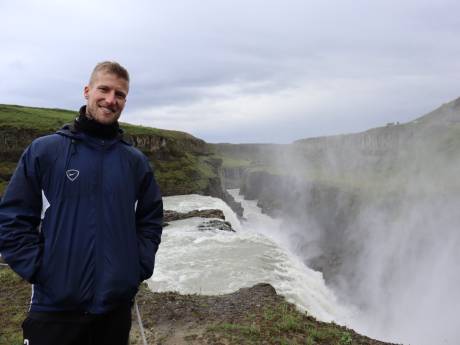 Op het nippertje mag Oldenzaler Wout Droste nog een jaar in IJsland blijven
