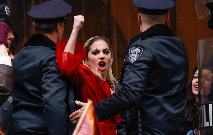 Op de set van ‘Joker: Folie à Deux’.