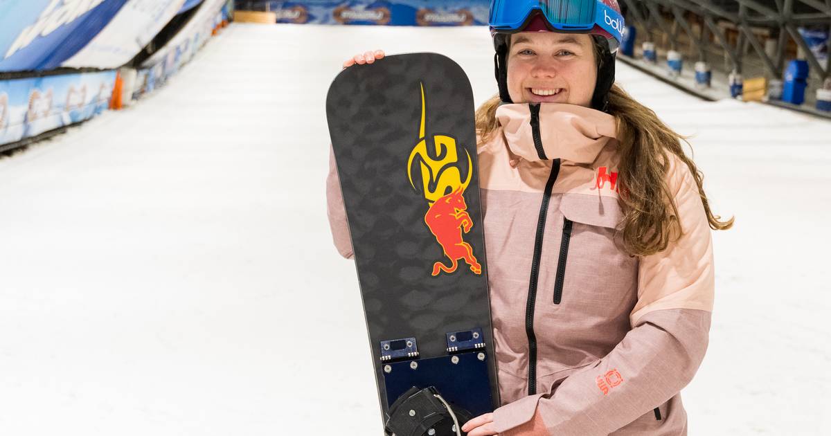 Snowboardster Michelle Dekker bereidt zich voor in coronatijd