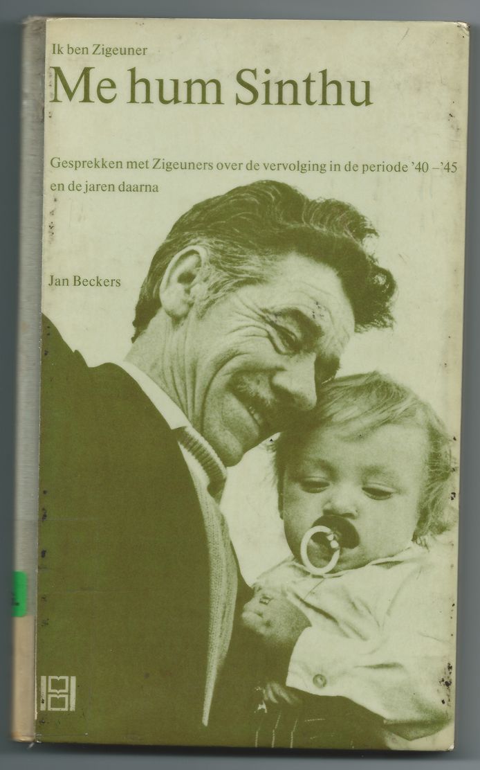 De cover van het boek 'Ik ben zigeuner', met Tatta Hanstein.