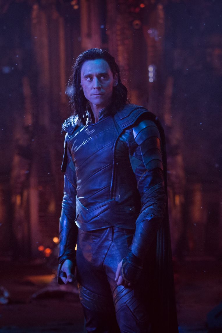 Tom Hiddleston in 'Avengers: Infinity War' Beeld Chuck Zlotnick