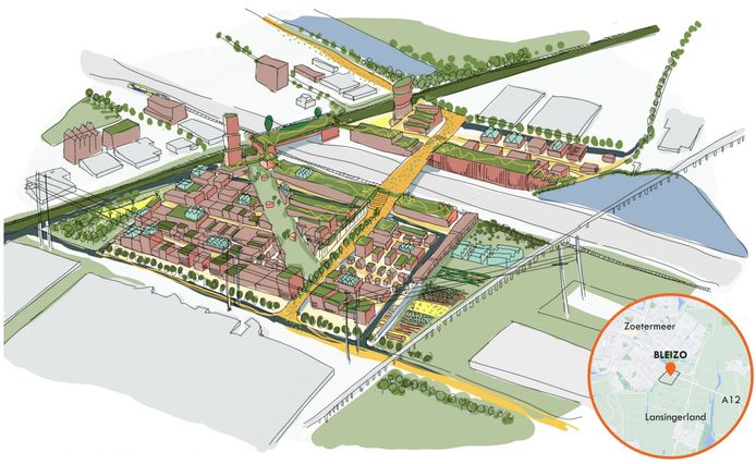 De nieuwe wijk die Lansingerland en Zoetermeer op Bleizo willen bouwen telt 4000 tot 6000 woningen.