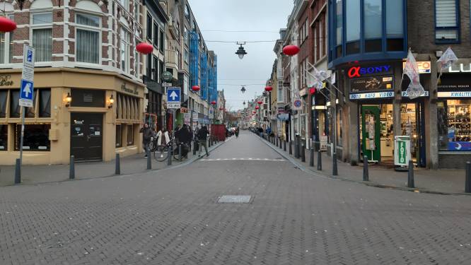 Zó stil is het in het centrum van Den Haag, door angst op besmetting met corona
