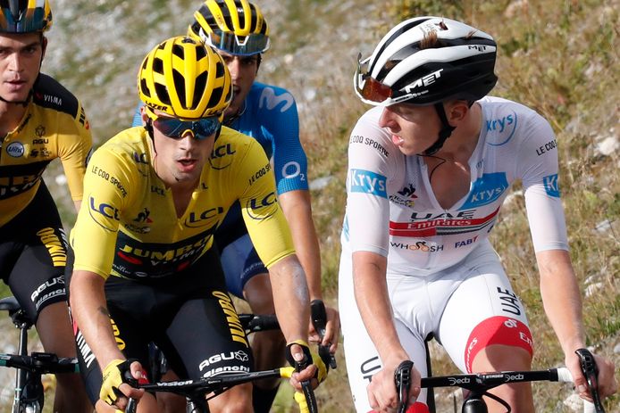 Primoz Roglic en Tadej Pogacar zijn de grote favorieten om dit jaar de Tour te winnen.