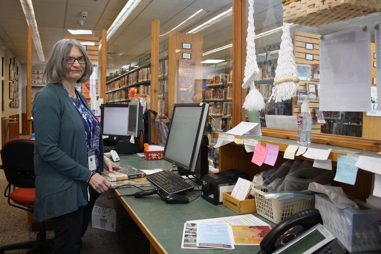 Jamie Brambley is directeur van de Fulton County Library. Beeld Seije Slager