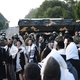 Slechts een handjevol orthodoxe joden wist dit jaar het traditionele nieuwjaarsfeest in Oeman te bereiken