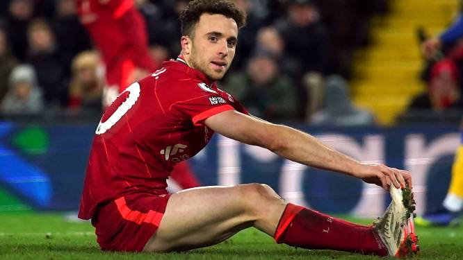 Voetballer Diogo Jota (Liverpool) moet ‘FIFA 22'-toernooi staken voor… echte wedstrijd tegen Southampton