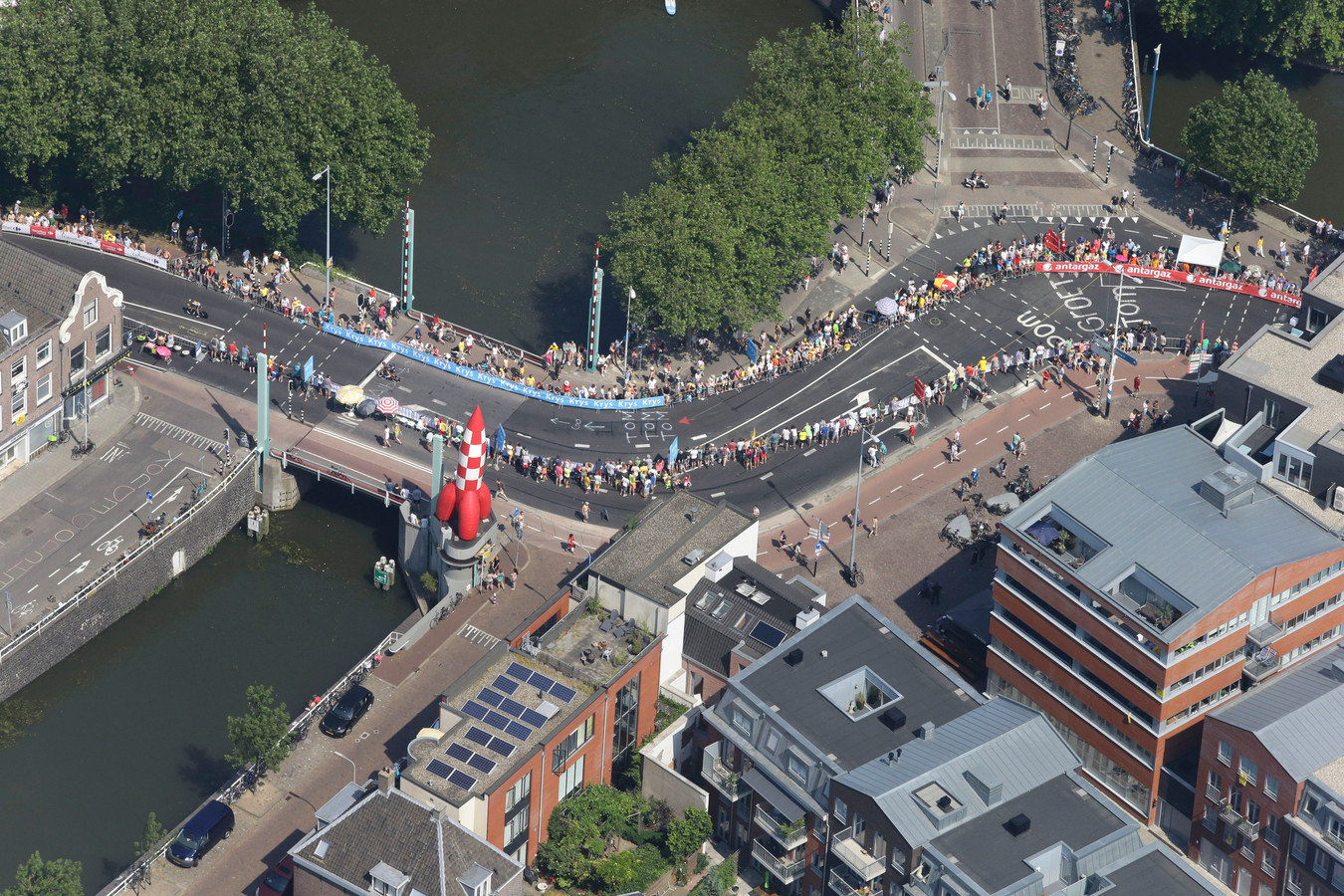 De 2e etappe van de Tour de France ging in 2015 van start in Utrecht. Nu is het de beurt aan de Vuelta.