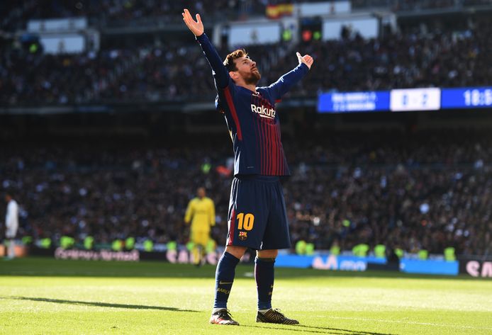 23 december: Messi loodst Barcelona naar een 0-3-demonstratie in de Clásico tegen Real Madrid.