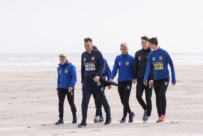 Гульцы з Cambuur can be used on the beach of Ameland.