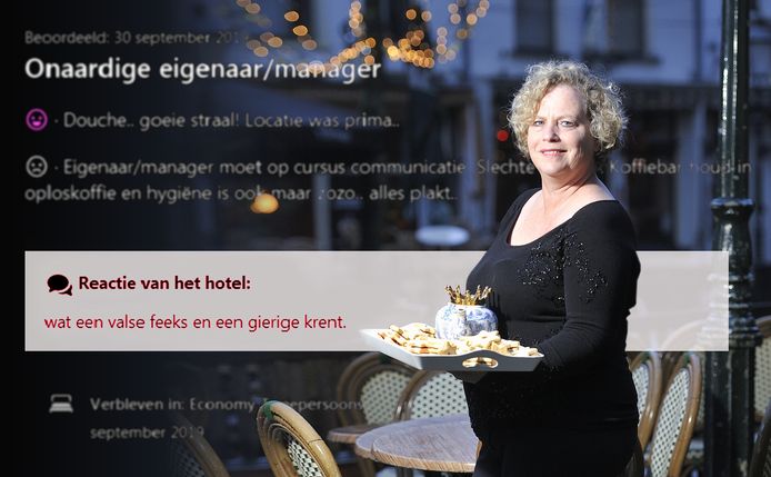 Hotelbaas Paula Bouwer.