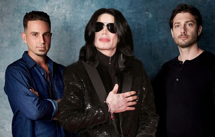 Leaving Neverland - Michael Jackson wordt door Wade Robson (links) en James Safechuck (rechts) beschuldigd van kindermisbruik.
