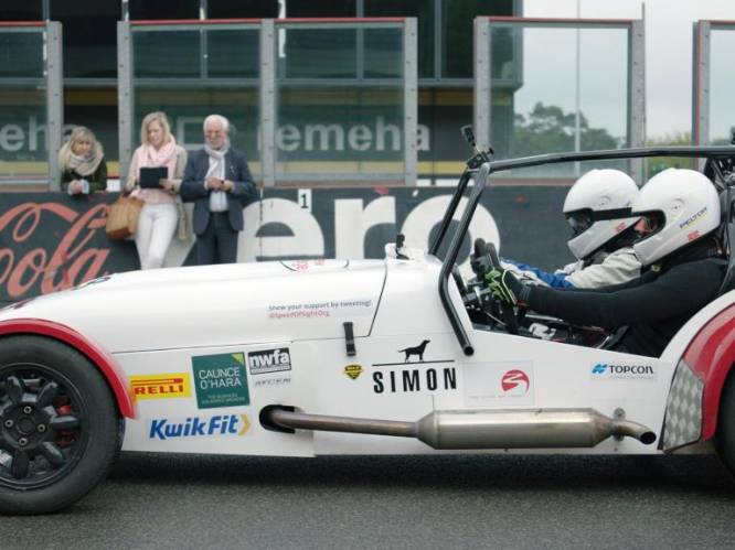Kiara doet het: ze is de snelste slechtziende chauffeur van België
