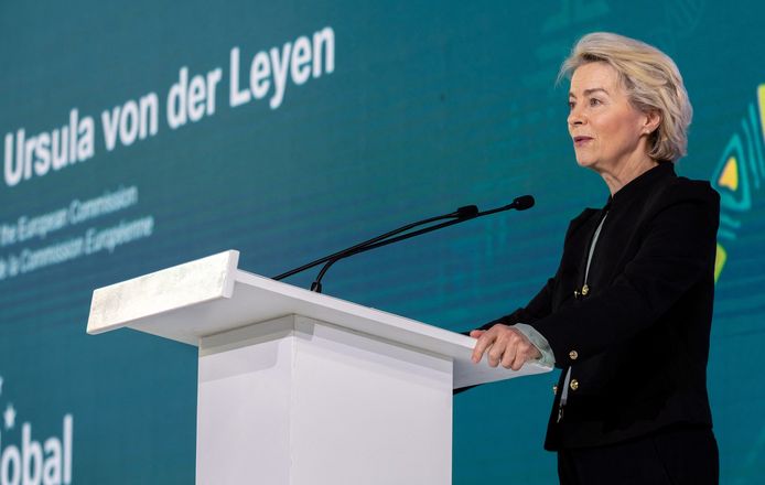 EU-Commissievoorzitter Ursula von der Leyen.