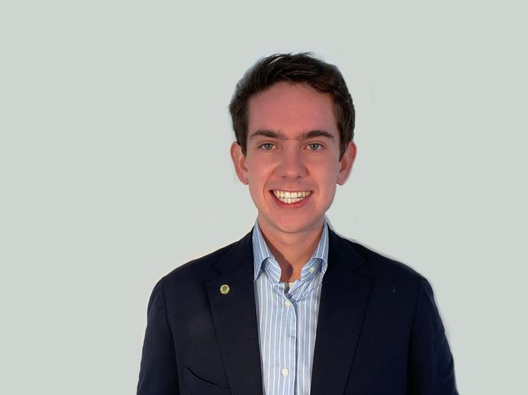 Julien De Wit, bestuurder Sociale Zaken bij de Vlaamse Vereniging van Studenten (VVS). Beeld RV