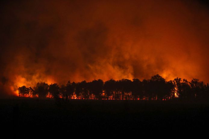 21 april: grote brand in natuurgebied de Deurnsche Peel.